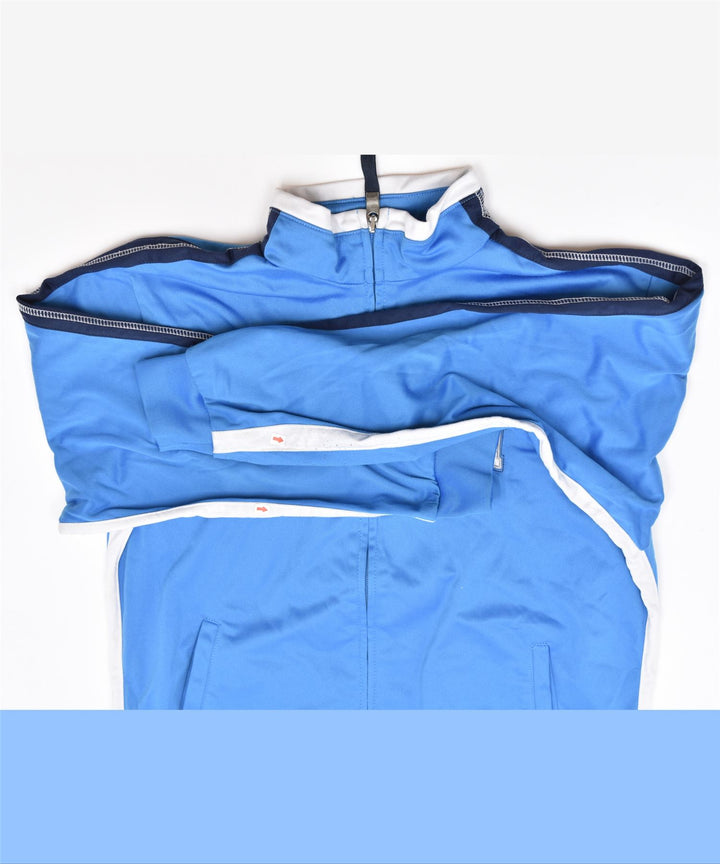 CHAMPION Boys Tracksuit Top Jacket 11-12 Years Large Blue Polyester | Vintage | Thrift | Second-Hand | Used Clothing | Messina Hembry 
