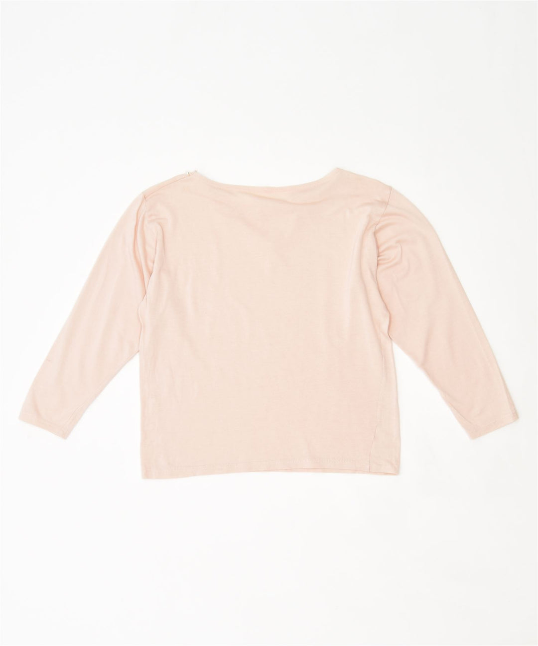 VINTAGE Womens Top Long Sleeve UK 14 Large Pink | Vintage | Thrift | Second-Hand | Used Clothing | Messina Hembry 