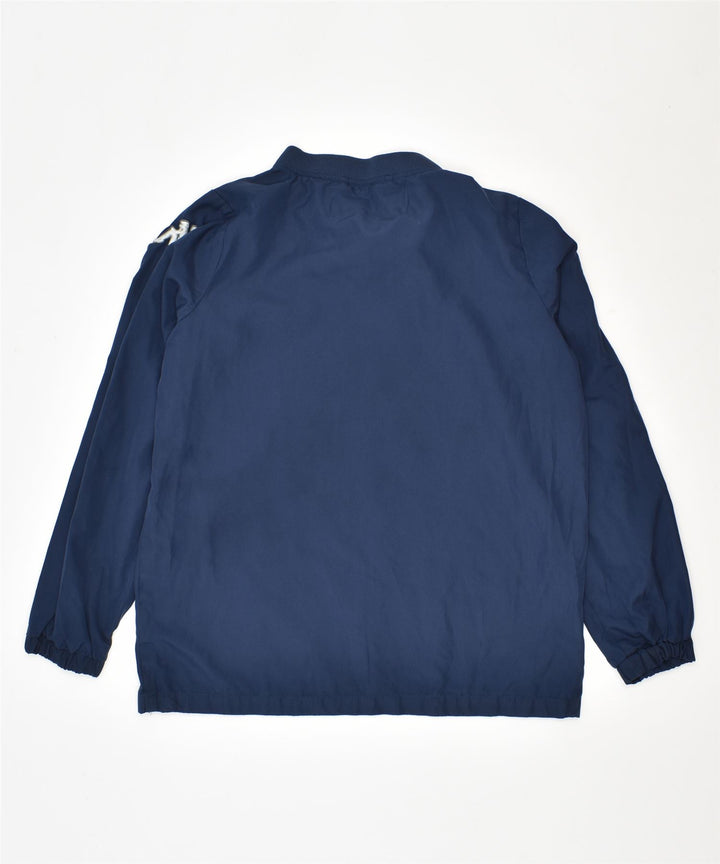 KAPPA Boys Pullover Tracksuit Top 9-10 Years Navy Blue Polyester | Vintage | Thrift | Second-Hand | Used Clothing | Messina Hembry 