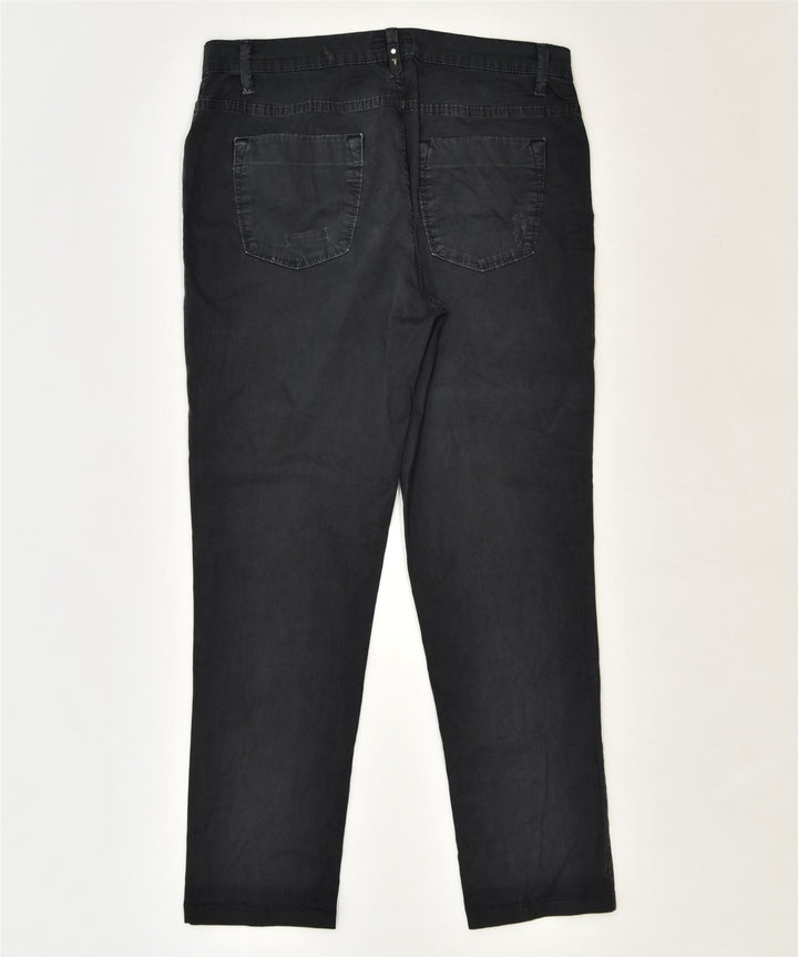 TRUSSARDI Womens Slim Casual Trousers W29 L27 Black Classic | Vintage | Thrift | Second-Hand | Used Clothing | Messina Hembry 