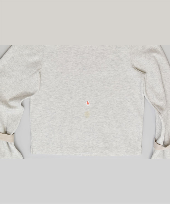 J. CREW Womens Sweatshirt Jumper UK 6 XS White Cotton | Vintage | Thrift | Second-Hand | Used Clothing | Messina Hembry 
