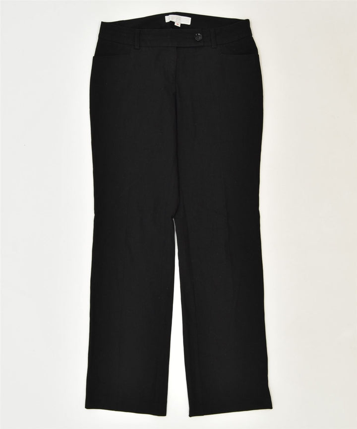 S.OLIVER Womens Straight Suit Trousers EU 38 Medium W32 L32 Black | Vintage | Thrift | Second-Hand | Used Clothing | Messina Hembry 