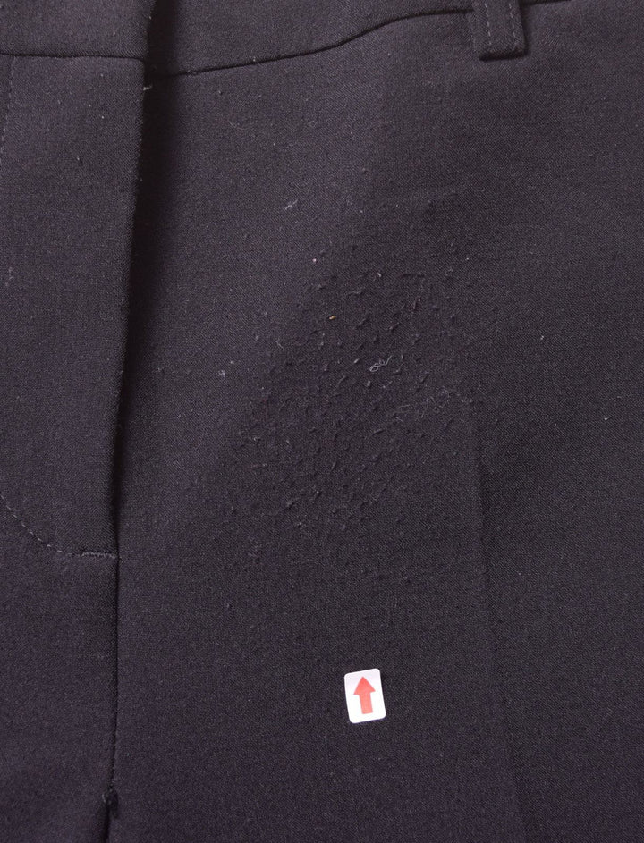 PEPE JEANS Womens Trousers W29 L27 Navy Blue Polyester - Second Hand & Vintage Designer Clothing - Messina Hembry