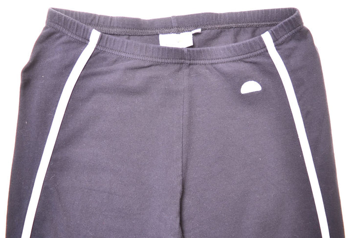 ELLESSE Girls Capri Leggings 9-10 Years Medium Black Cotton - Second Hand & Vintage Designer Clothing - Messina Hembry