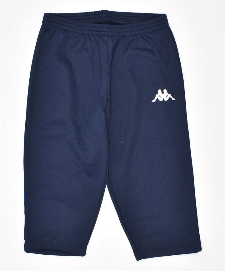 KAPPA Boys Tracksuit Trousers 11-12 Years Navy Blue Polyester | Vintage | Thrift | Second-Hand | Used Clothing | Messina Hembry 