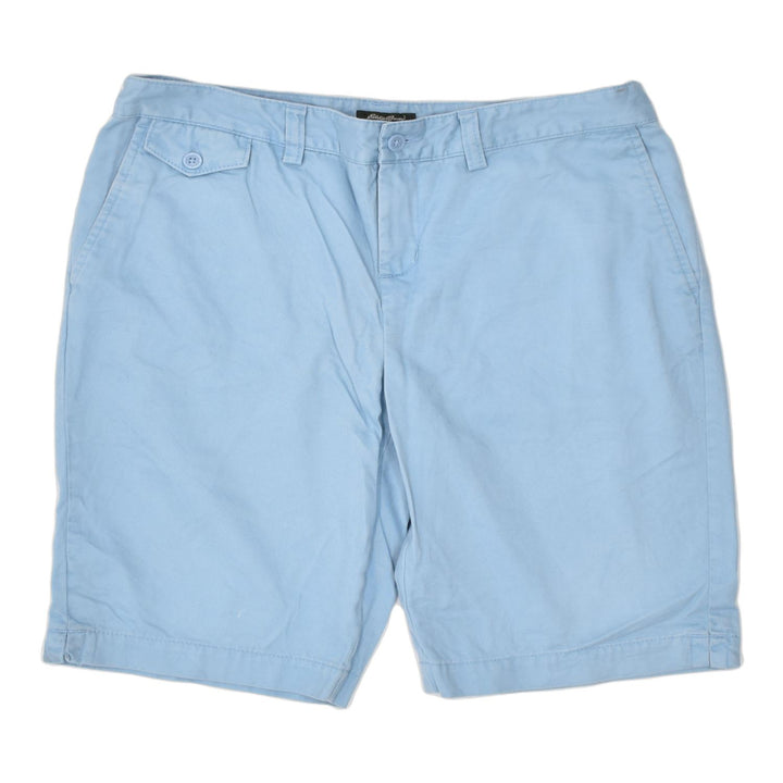 EDDIE BAUER Womens Casual Shorts US 6 Medium W31 Blue Cotton | Vintage | Thrift | Second-Hand | Used Clothing | Messina Hembry 