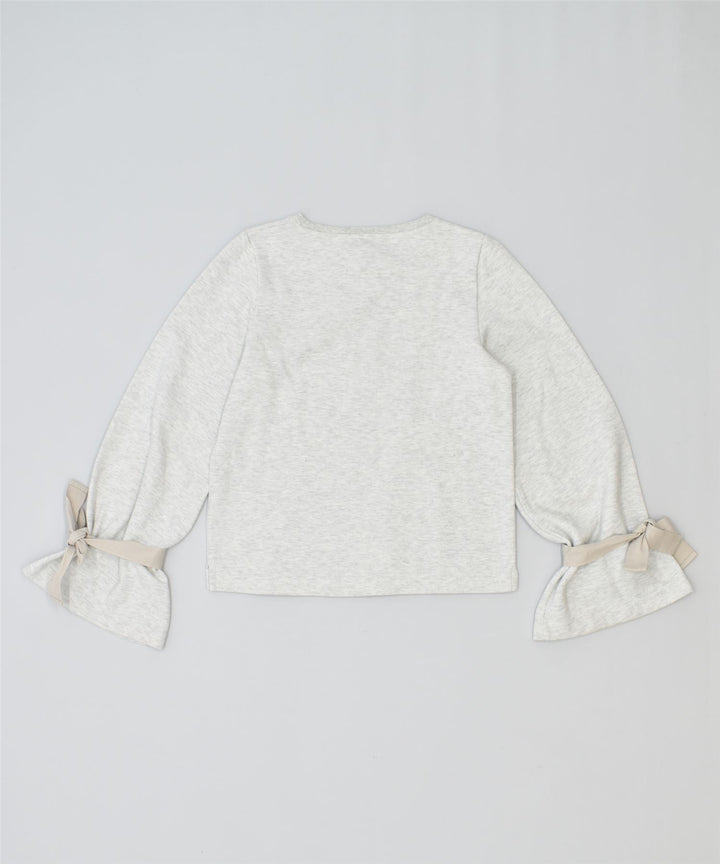 J. CREW Womens Sweatshirt Jumper UK 6 XS White Cotton | Vintage | Thrift | Second-Hand | Used Clothing | Messina Hembry 